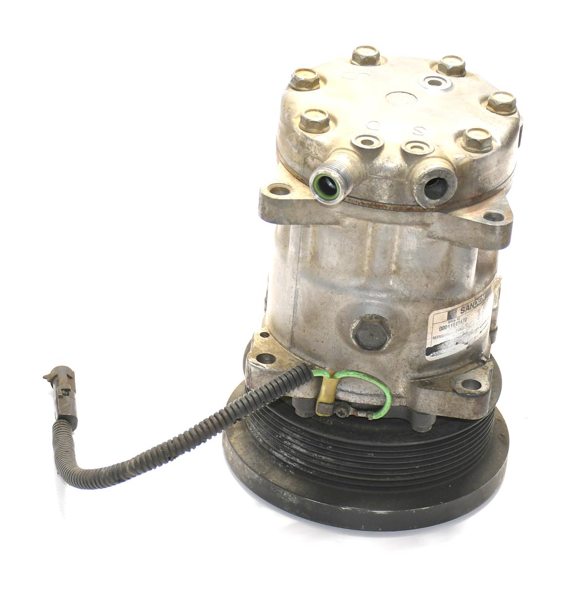 Compressor Sanden 4312 24 Volt Air Conditioning Compressor 8